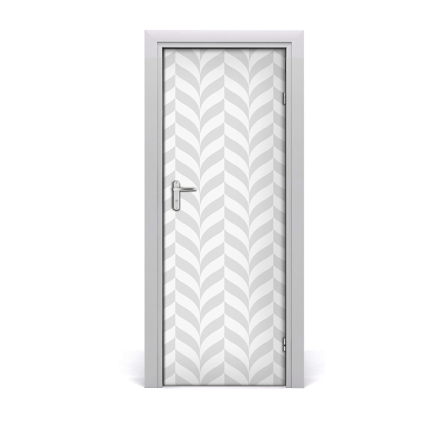 Samolepící tapeta na dveře Siva pozadina riblje kosti