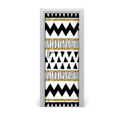 Samolepící fototapeta na dveře Pozadina s etničkim uzorcima