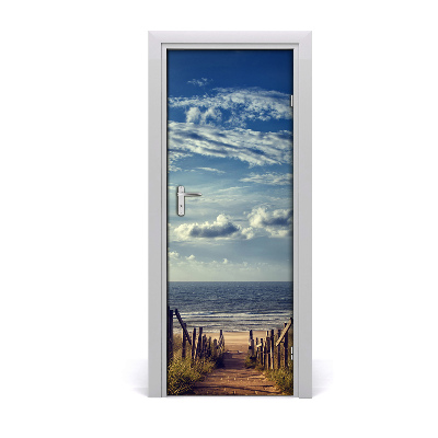 Samolepící tapeta na dveře Ulaz na plažu