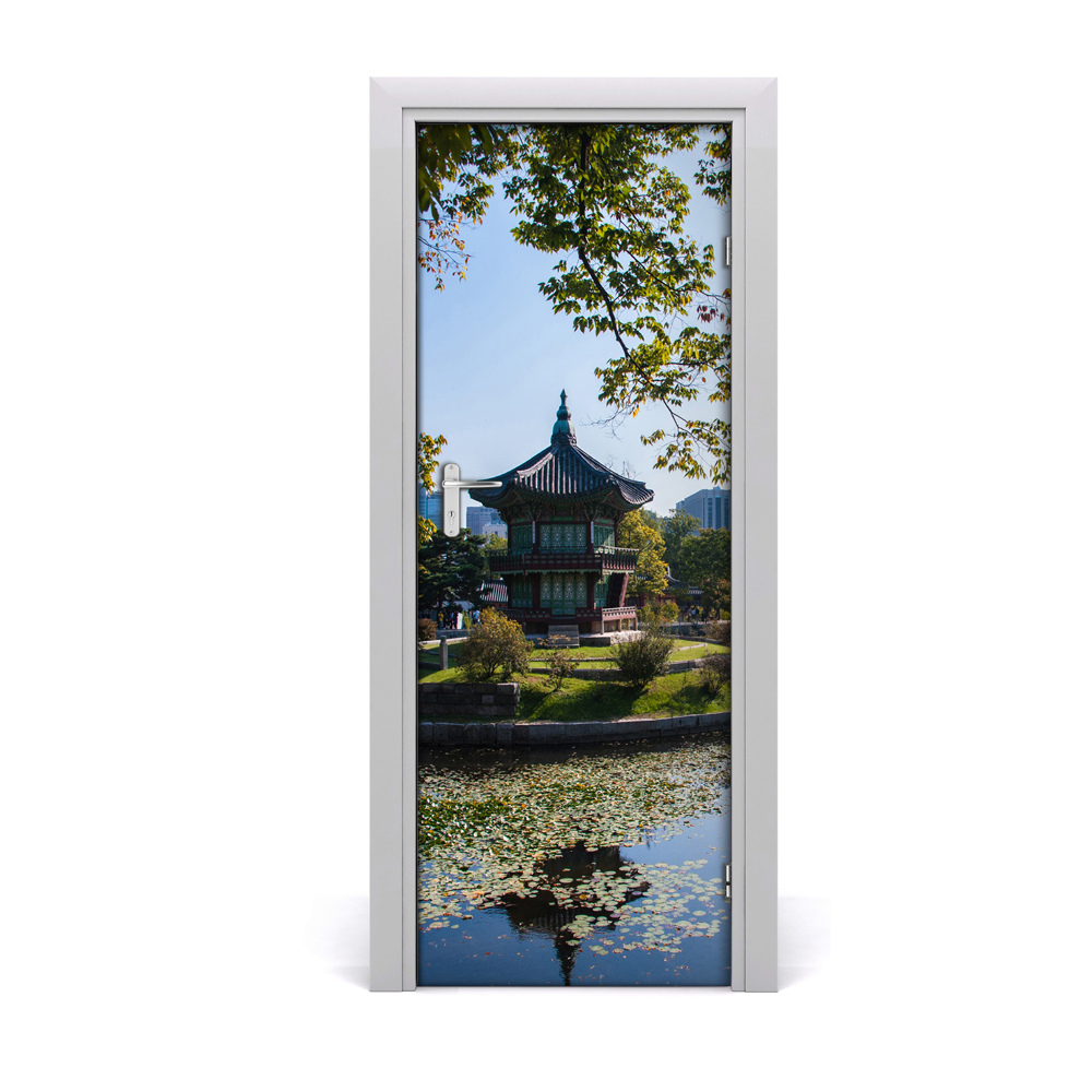Obrazová tapeta na dveře Kineski vrt