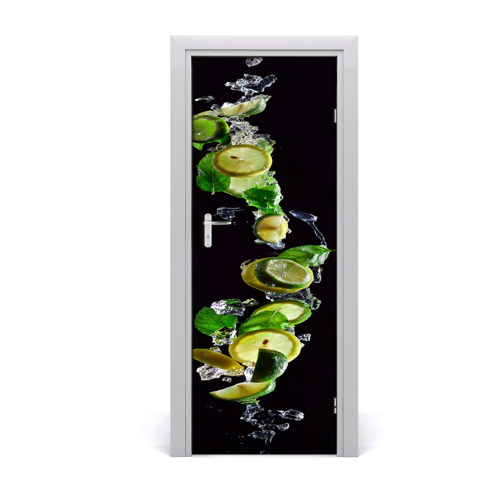 Fototapeta na dveře Napitak od limete i limuna