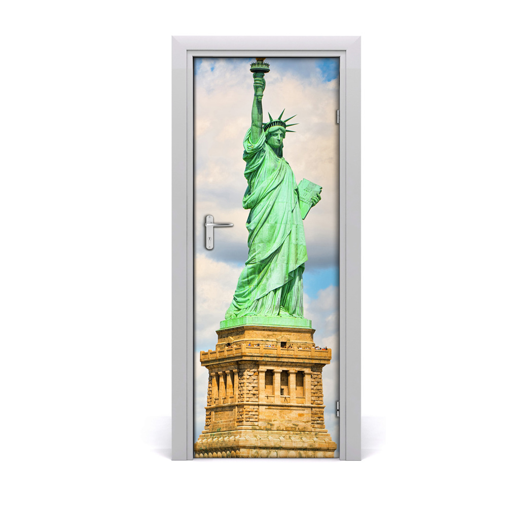 Tapeta na dveře s 3d efektem Kip slobode izbliza