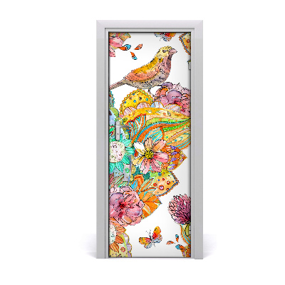 Samolepící fólie na dveře Leptiri cvijeće