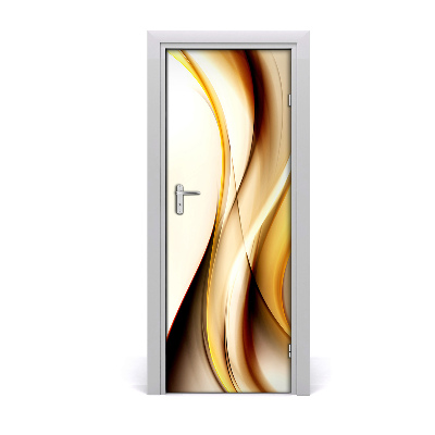 Tapeta na dveře s 3d efektem Zlatni val