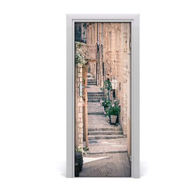 Samolepící fólie na dveře Dubrovnik Hrvatska