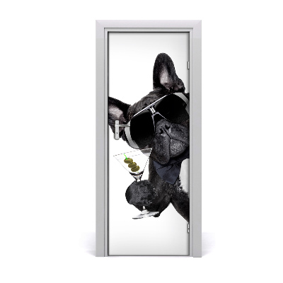 Tapeta na dveře Piez s čašama