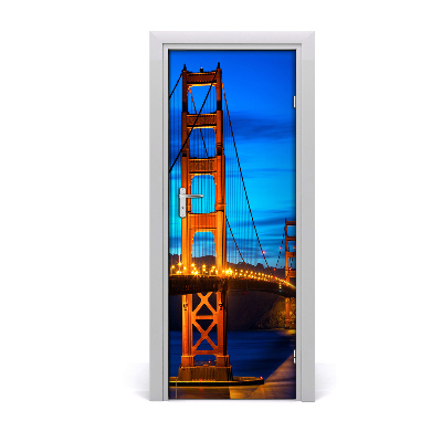 Fototapeta na dveře Most San Francisco u sumrak