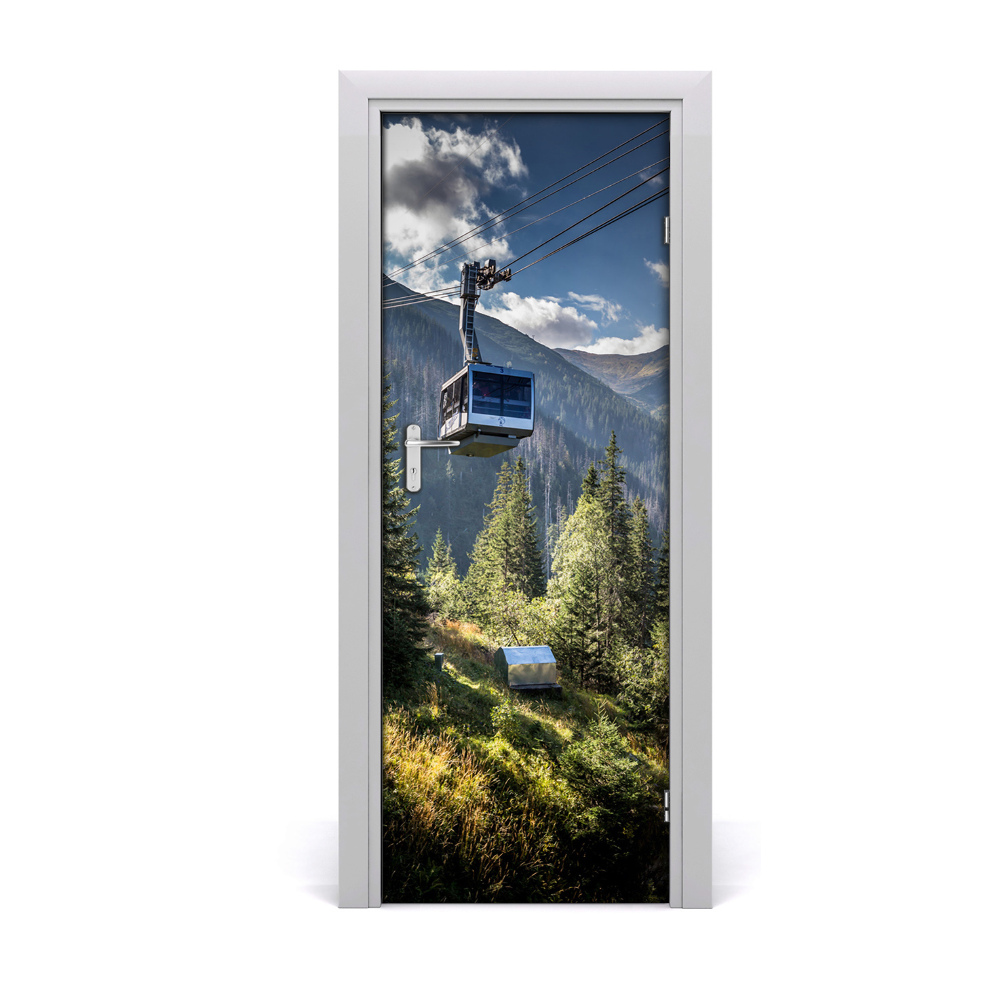 Tapeta na dveře Roller coaster automobil