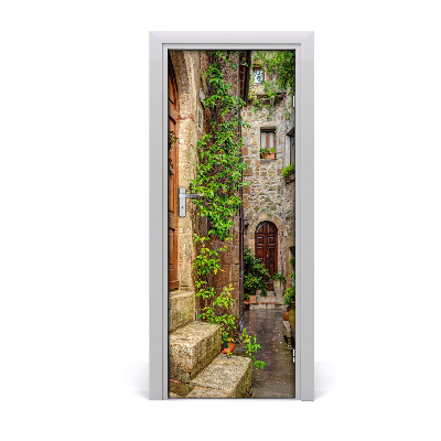 Samolepící fototapeta na dveře Šarmantne ulice