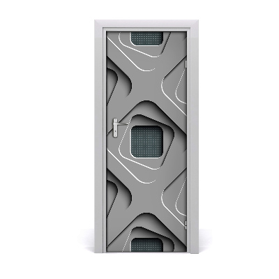 Samolepící fototapeta na dveře 3D apstrakcija