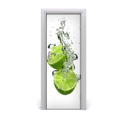 Obrazová tapeta na dveře Limete u vodi