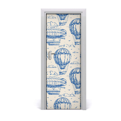 Obrazová tapeta na dveře Zračni brodovi baloni