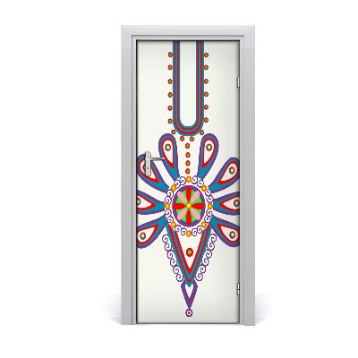 Samolepící tapeta na dveře Narodni obrazac