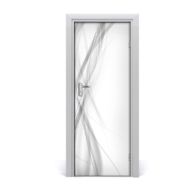 Obrazová tapeta na dveře Sivi valovi