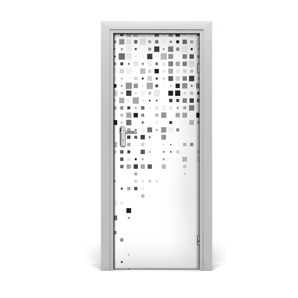 Obrazová tapeta na dveře Pozadina kvadrata