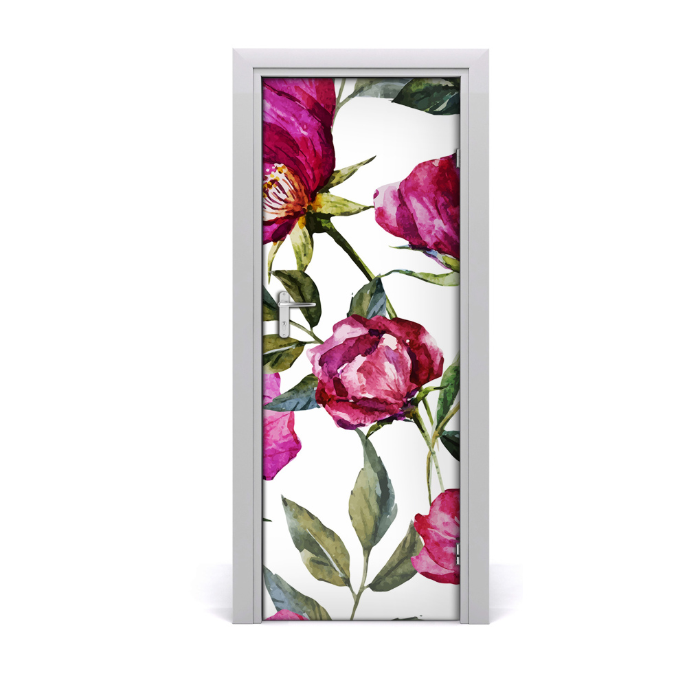 Samolepící fototapeta na dveře Cvjetni pupoljci ostavlja