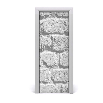 Samolepící fototapeta na dveře Zid od opeke izbliza