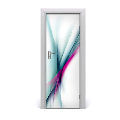 Samolepící fólie na dveře Apstraktni valovi