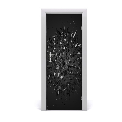 Tapeta na dveře s 3d efektem 3D apstrakcija