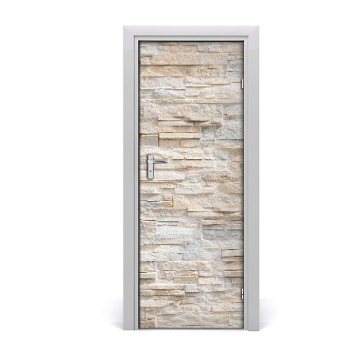 Tapeta na dveře s 3d efektem Zid od cigle