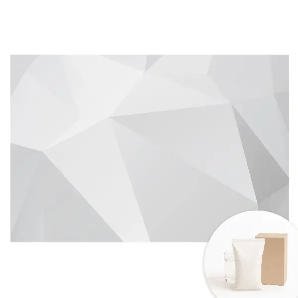 Fototapeta na vliesu Šedé geometrické tvary elegance a modernosti