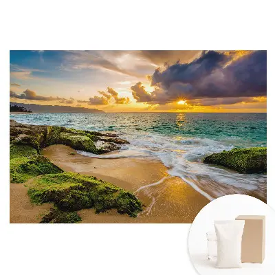 Fototapeta na vliesu Západ slunce nad oceánem