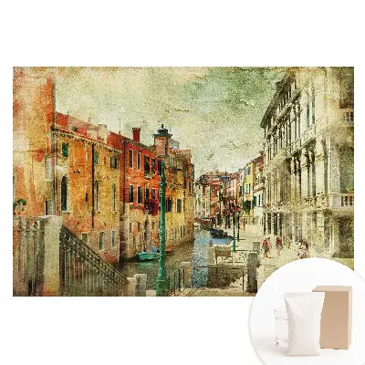 Fototapeta na netkané textilii Okouzlující uličky nostalgie