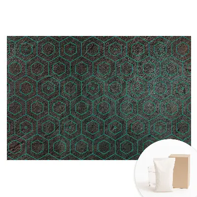 Fototapeta na vliesu Šestihranné vzory v moderním stylu