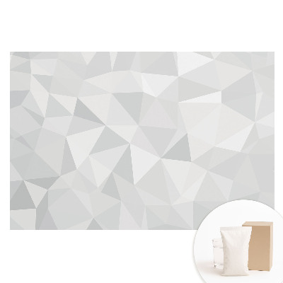 Netkaná tapeta s potiskem Geometrické šedé odstíny, harmonie minimalismu