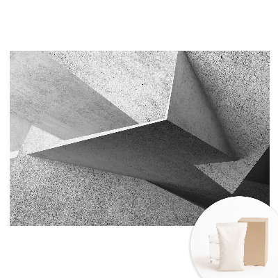 Fototapeta na netkané textilii Surové prostorové formy v minimalistickém stylu