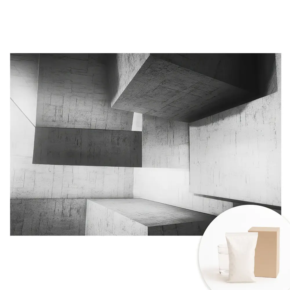Fototapeta na netkané textilii s motivem minimalistických geometrických tvarů