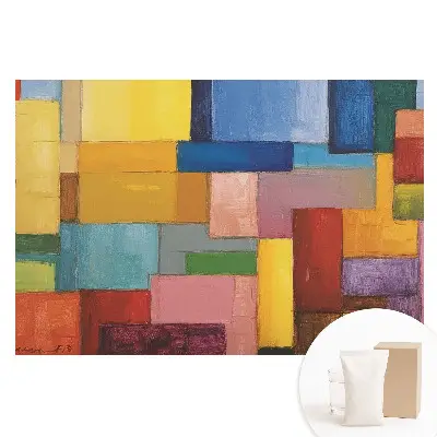 Fototapeta na netkané textilii Barevná geometrie plná energie