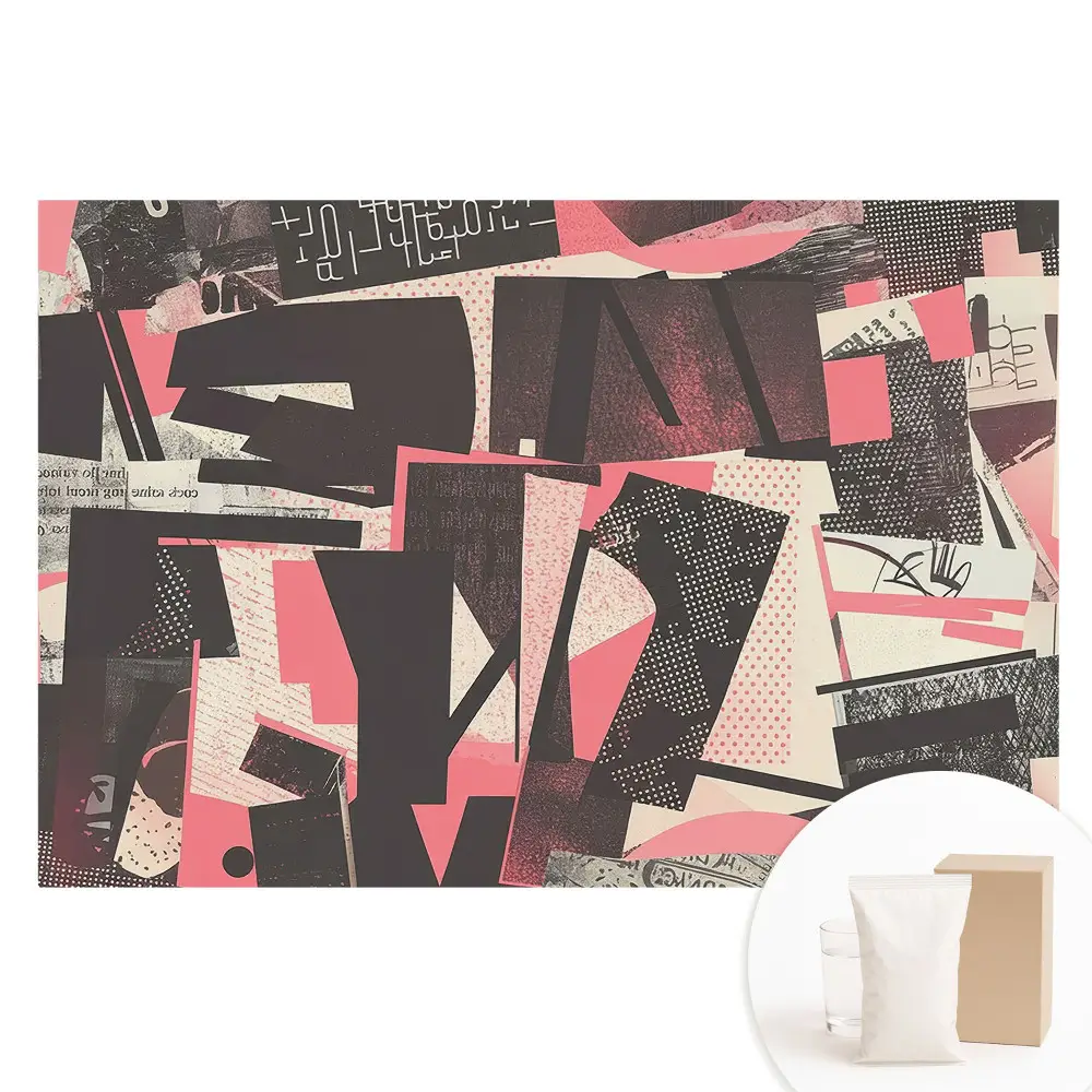 Fototapeta na vliesu Abstraktní chaos barev a textur
