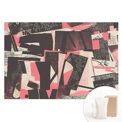Fototapeta na vliesu Abstraktní chaos barev a textur