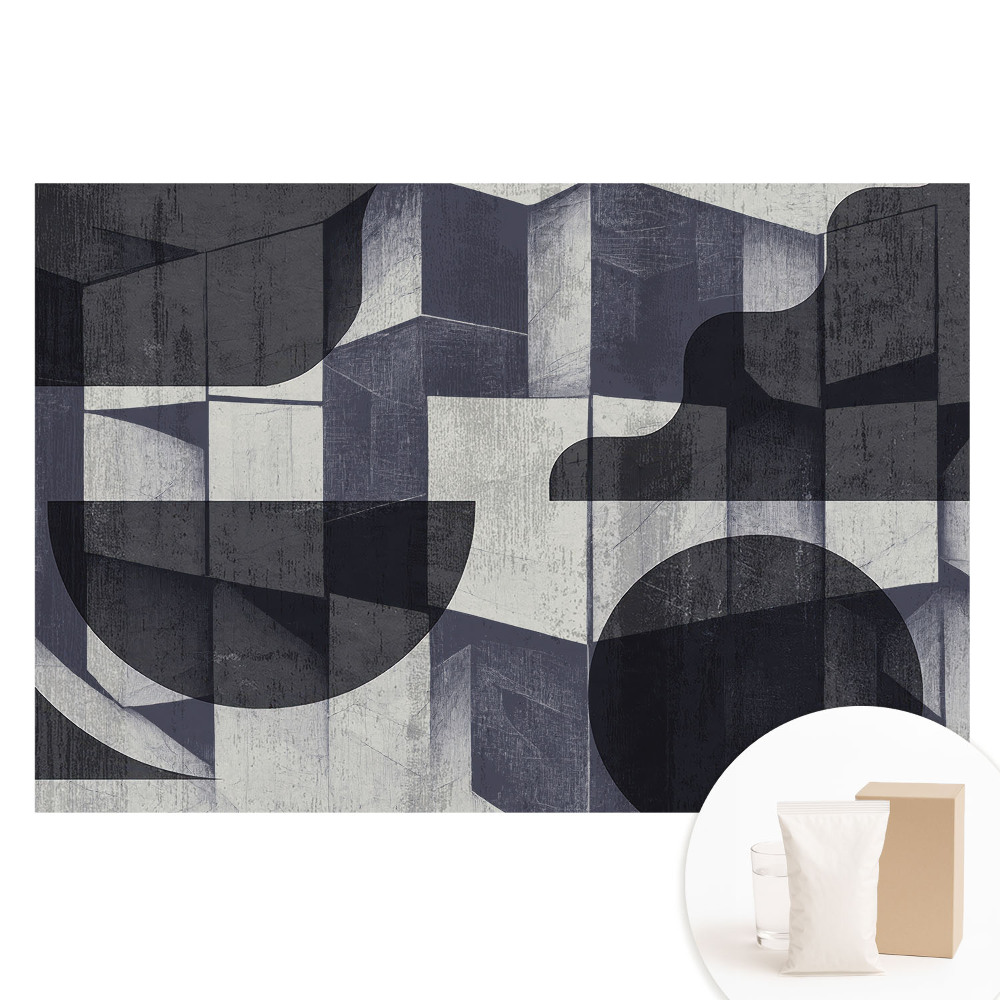 Fototapeta na netkané textilii Geometrická abstrakce harmonická modernita