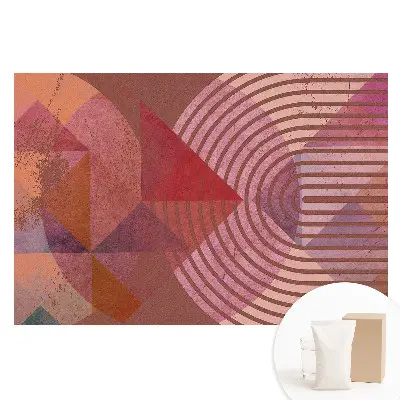 Fototapeta z netkané textilie Geometrická energie barev