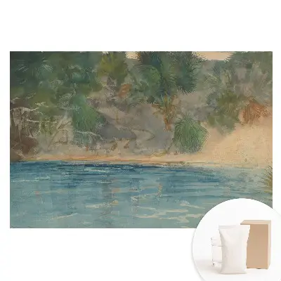 Fototapeta na vliesu Exotická krajina s relaxační atmosférou