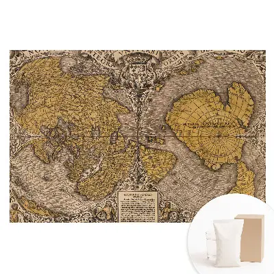 Fototapeta na vliesu Starožitná mapa světa