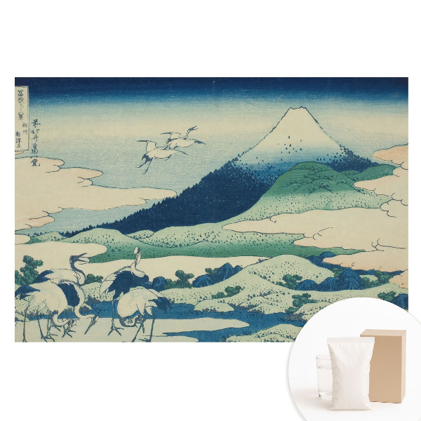 Fototapeta na netkané textilii Klasická japonská horská krajina.