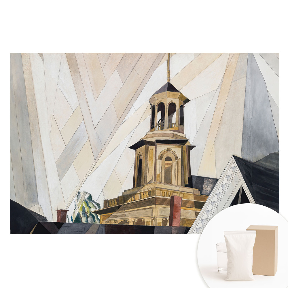 Netkaná fotografická tapeta Abstrakce architektonické věže