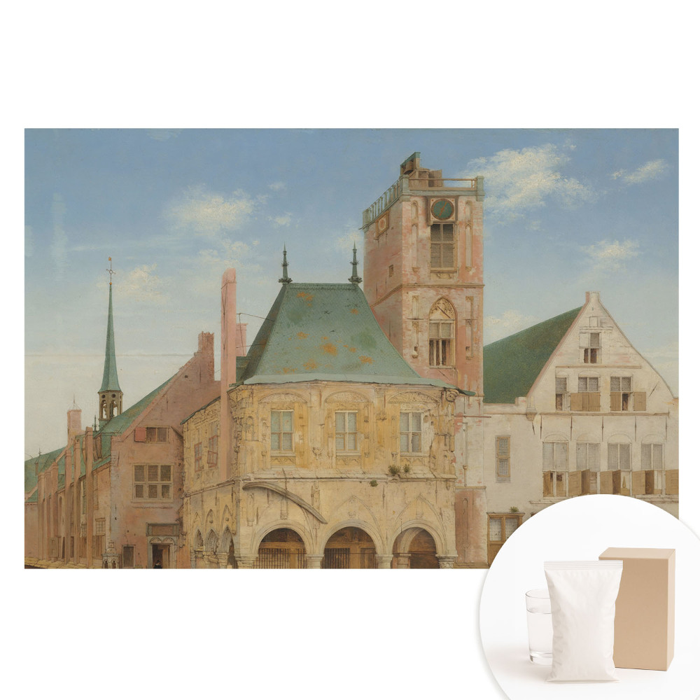 Fototapeta s potiskem na netkané textilii Historická architektura města