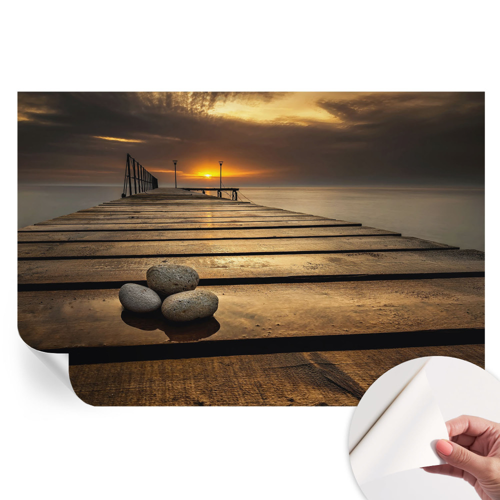 Samolepicí fototapeta Západ slunce