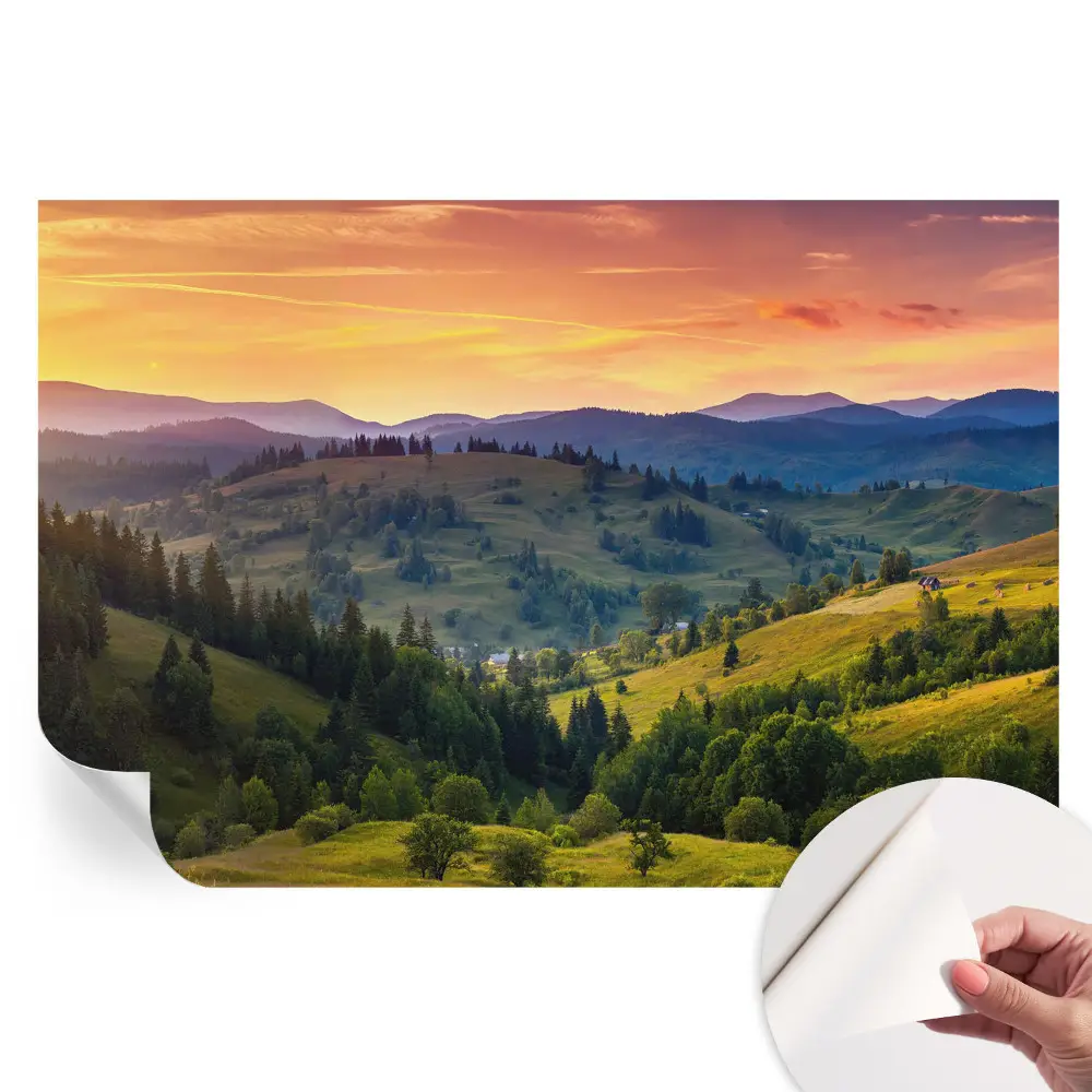 Samolepicí fototapeta na zeď Horská krajina