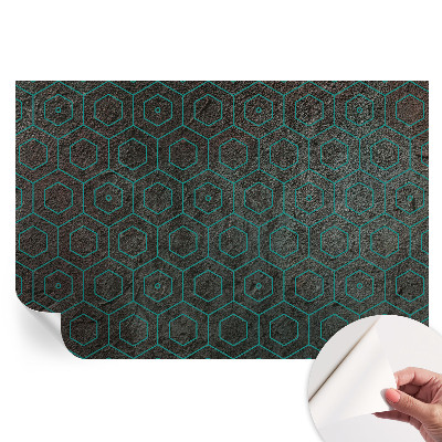 Moderní fototapeta do obývacího pokoje Geometrický vzor