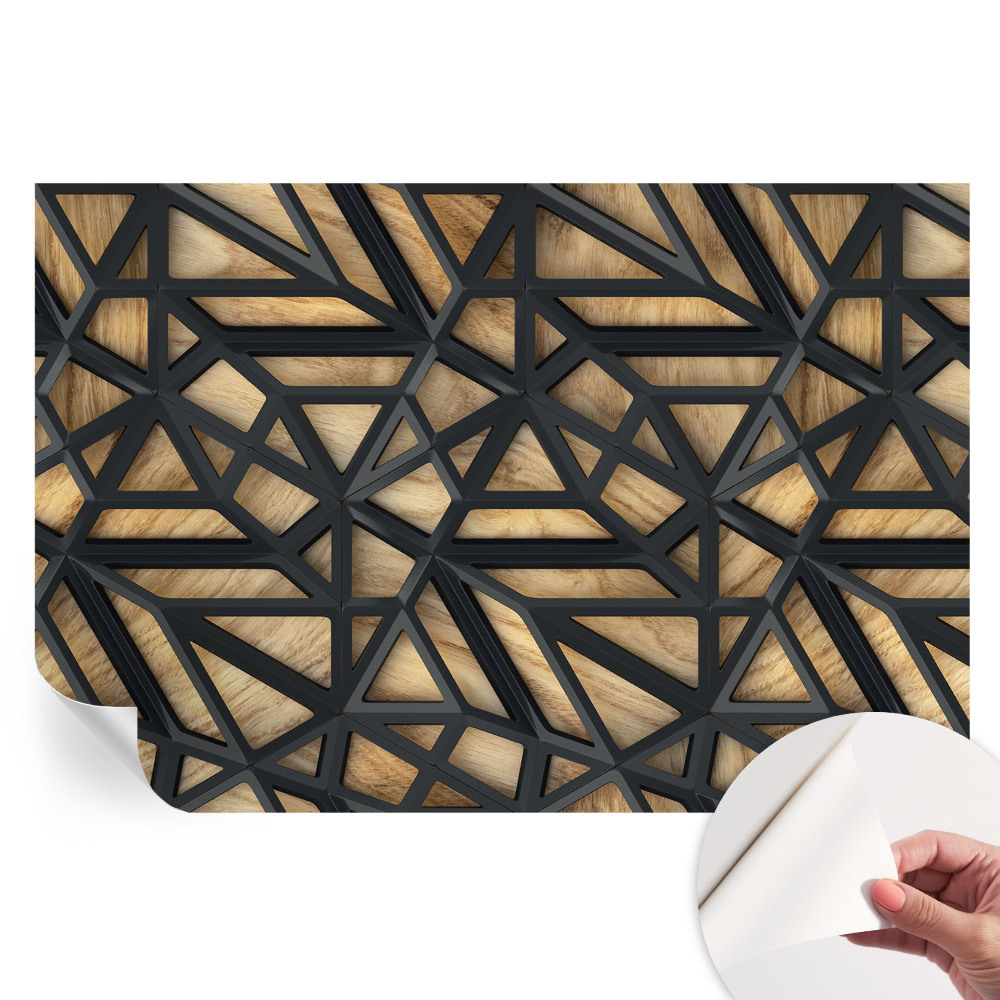 Samolepicí fotografická tapeta Geometrické spojení