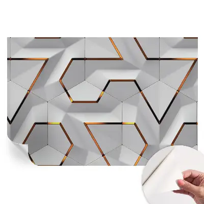 Samolepicí 3D tapeta do obývacího pokoje