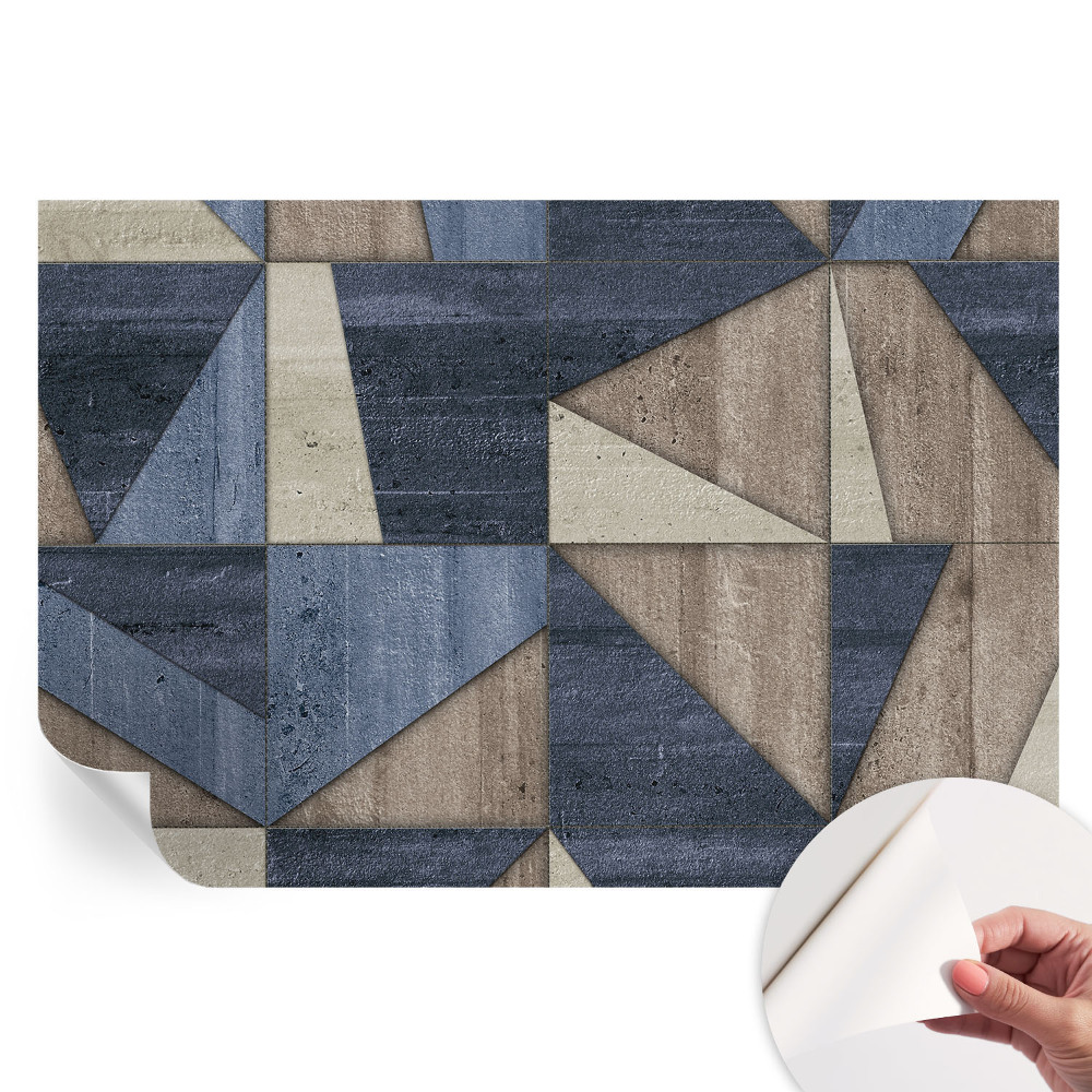Moderní fototapeta do obývacího pokoje Geometrické vzory