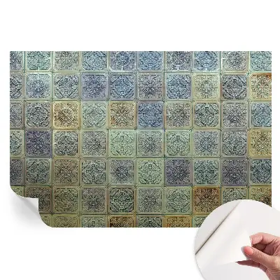 Samolepicí fototapeta Geometrické dlaždice