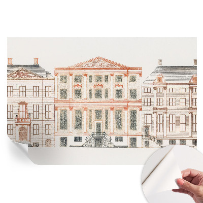 Samolepicí fototapeta Klasické budovy