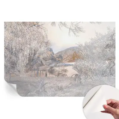 Moderní fototapeta na zeď Povaha jemnosti do obývacího pokoje